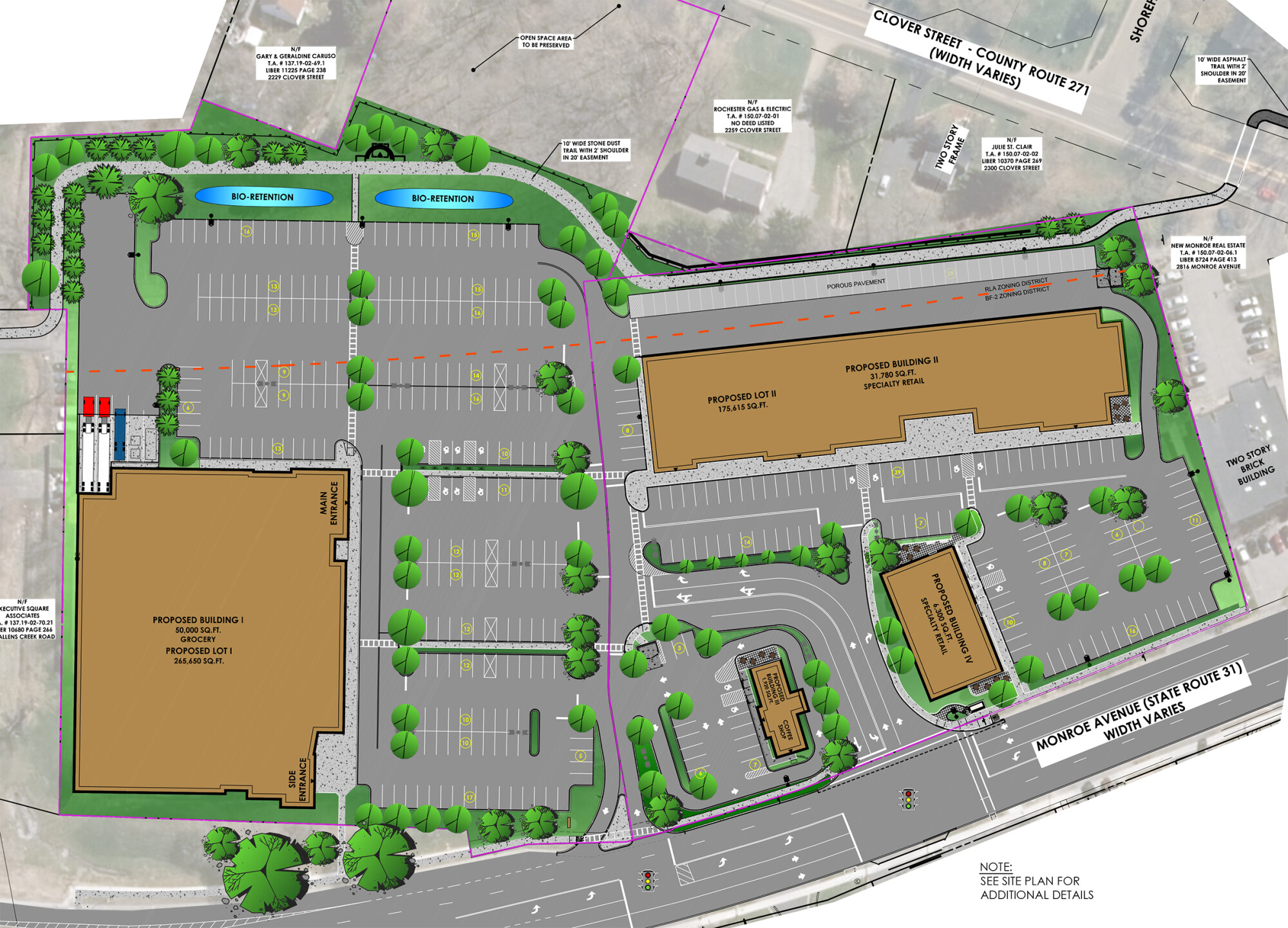 Whole Foods Plaza   Whole Foods Site Plan 